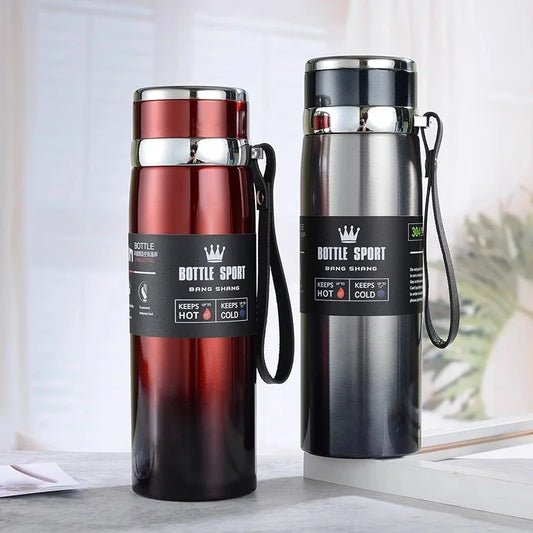 Olevo Thermowasserflasche Edelstahl