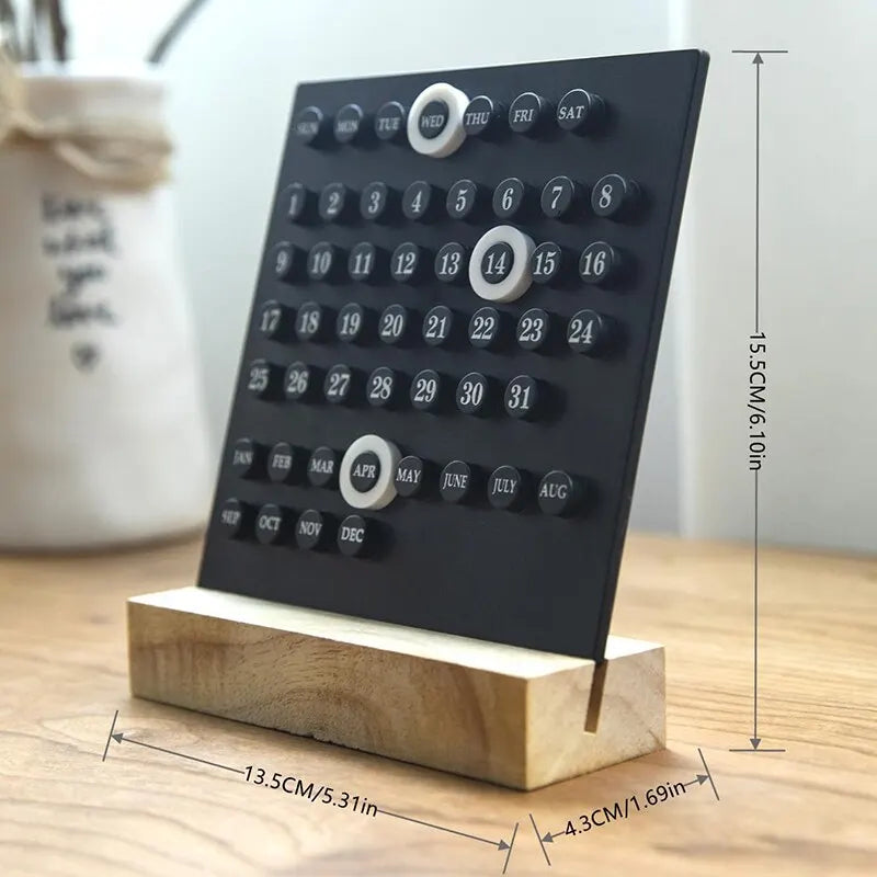 Ewigkeit Kalender Holz