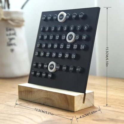 Ewigkeit Kalender Holz
