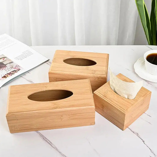 Bambus Taschentuch Box