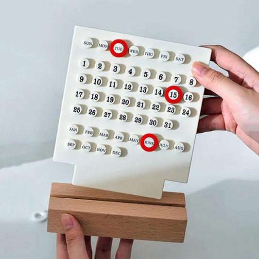 Ewigkeit Kalender Holz
