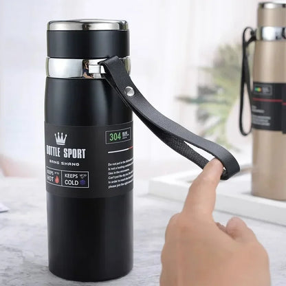 Olevo Thermowasserflasche Edelstahl