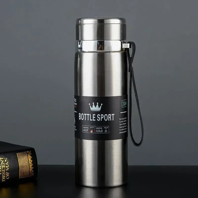 Olevo Thermowasserflasche Edelstahl