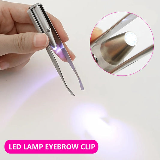 Pinzette mit Led