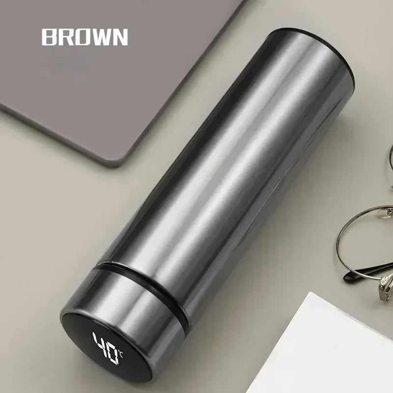 500ml Edelstahl Thermoflasche mit LED Display