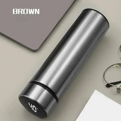 500ml Edelstahl Thermoflasche mit LED Display