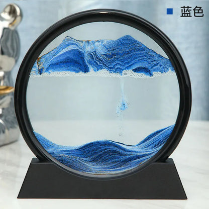 3D Sanduhr Sandlandschaft
