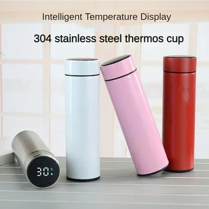 500ml Edelstahl Thermoflasche mit LED Display