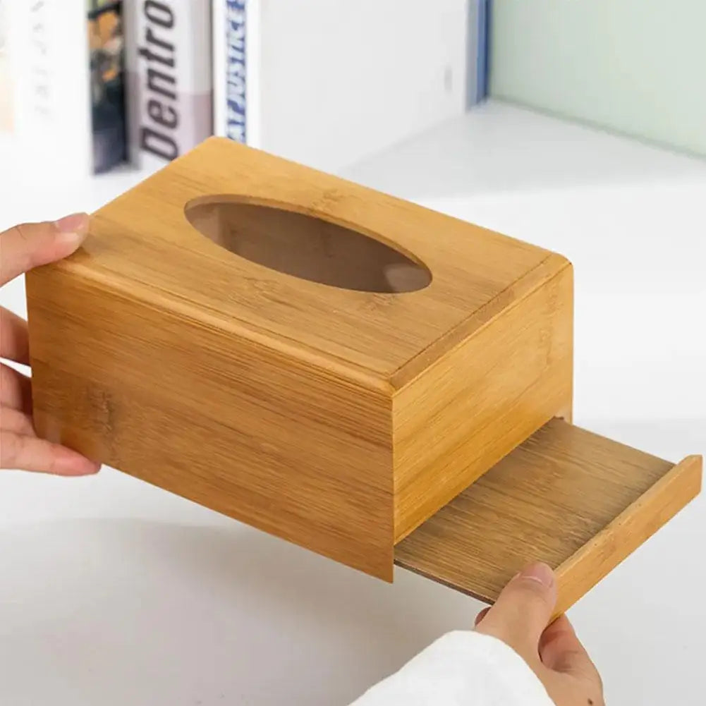 Bambus Taschentuch Box