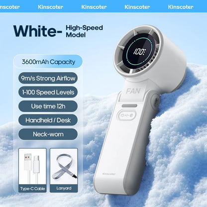 Handventilator 3600mAh