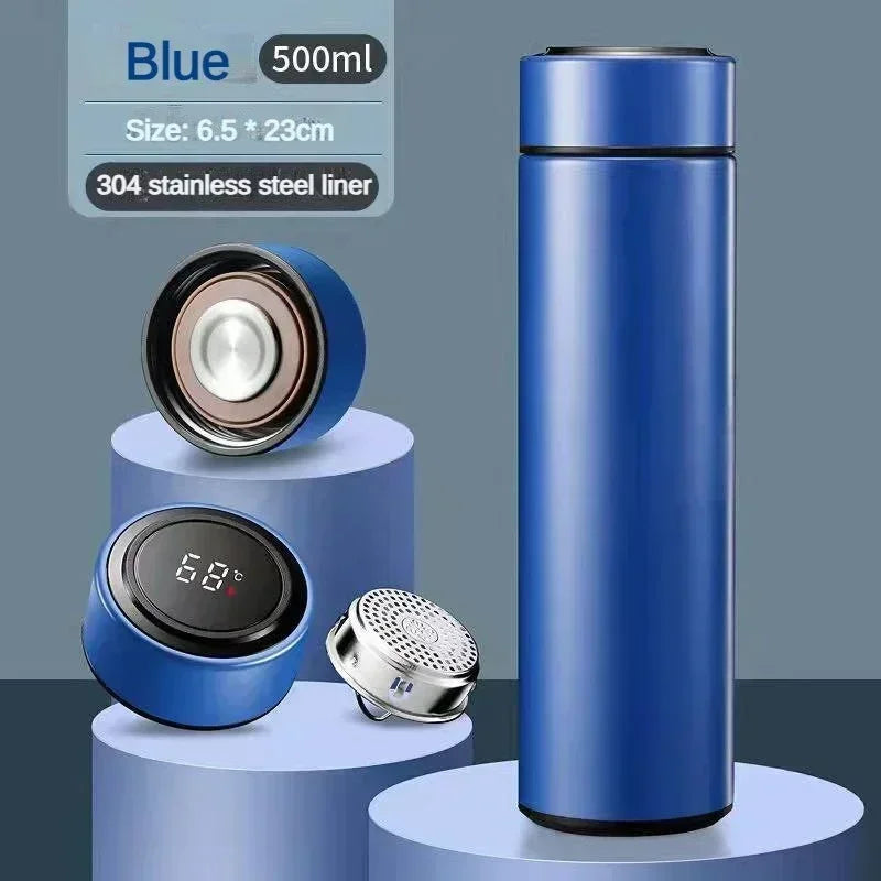 500ml Edelstahl Thermoflasche mit LED Display