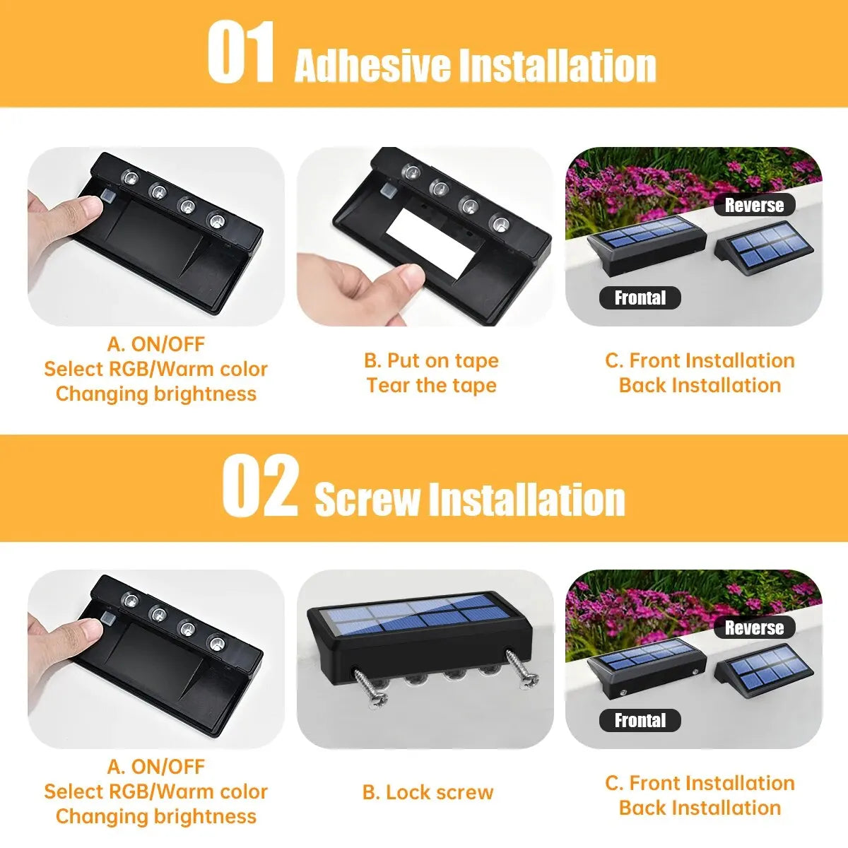 LED Solar Leuchten