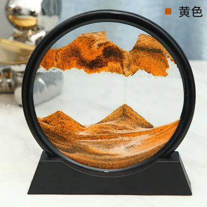3D Sanduhr Sandlandschaft