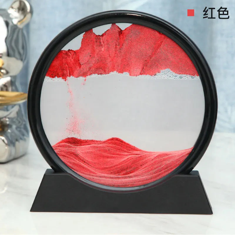 3D Sanduhr Sandlandschaft