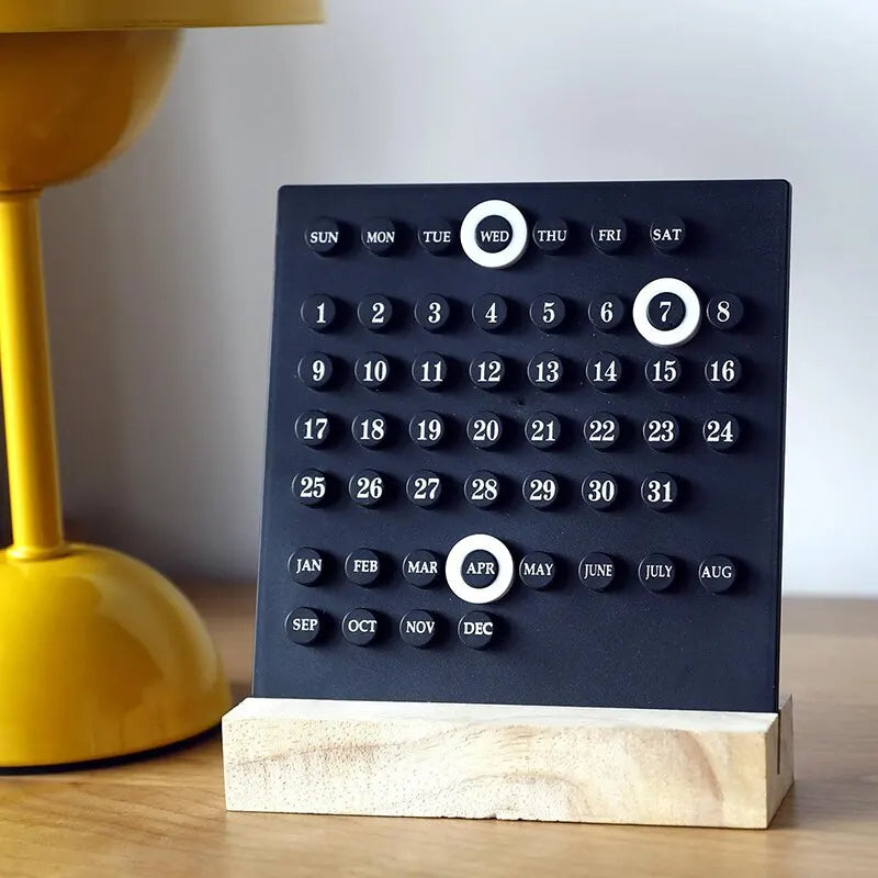 Ewigkeit Kalender Holz
