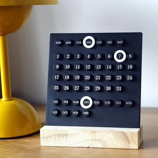 Ewigkeit Kalender Holz
