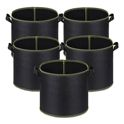 5Stück Filz Pflanzensäcke