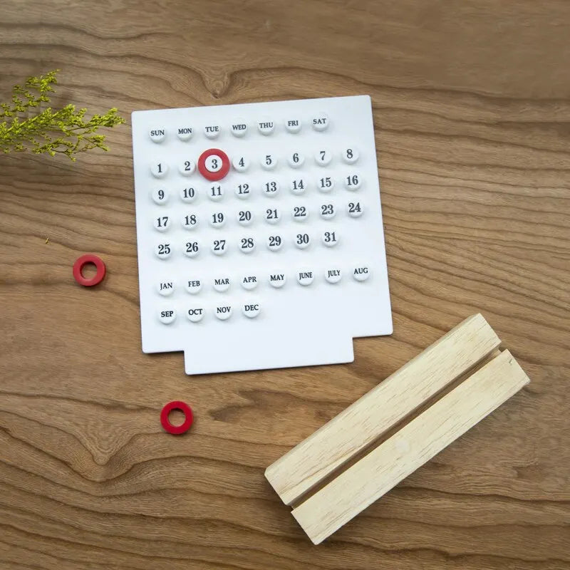 Ewigkeit Kalender Holz