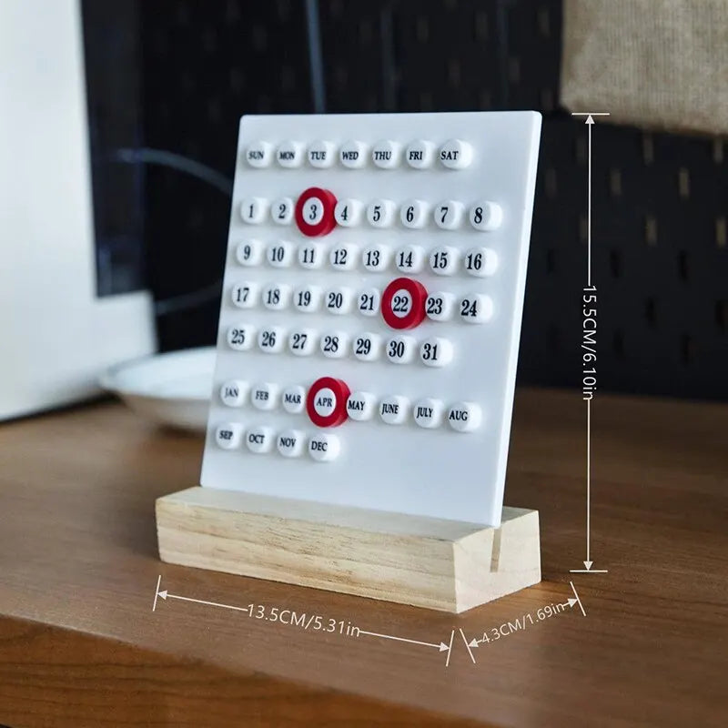 Ewigkeit Kalender Holz